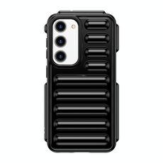 Per Samsung Galaxy S23 5G Capsule Series Candy Color TPU Custodia per telefono (Nero)