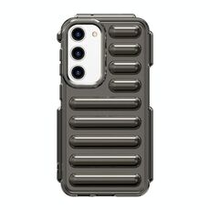 Per Samsung Galaxy S23 5G Capsule Series Candy Color TPU Custodia per telefono (grigio trasparente)