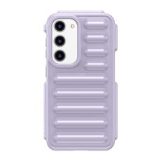 Per Samsung Galaxy S23 5G Capsule Series Custodia per telefono in TPU color caramella (viola)