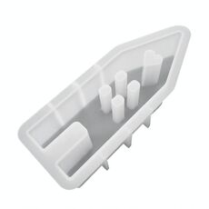 Stampo in silicone per candele fai da te in resina epossidica per decorazioni pasquali, specifiche: Casa 002