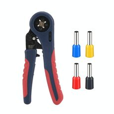 Pinza a crimpare speciale a forma di tubo per terminali VE multifunzione manuale, modello: FST-10S