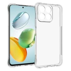 Per Honor 200 Smart Antiurto Antiscivolo Spessore TPU Custodia per Telefono (Trasparente)