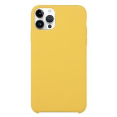 Custodia in silicone solido per iPhone 16 Pro Max (giallo)