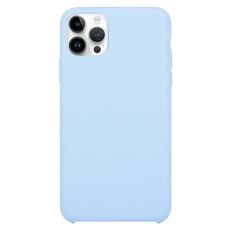 Custodia in silicone solido per iPhone 16 Pro (azzurro chiaro)