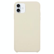 Custodia in silicone solido per iPhone 16 Plus (beige)