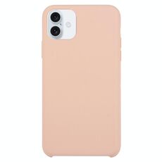 Custodia in silicone solido per iPhone 16 (rosa)