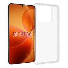 Per Xiaomi 14T Custodia per telefono in TPU con texture impermeabile (trasparente)