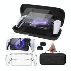 Per kit di custodie per console di gioco portatili Sony PlayStation Portal (nero)