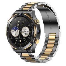 Zeblaze Ares 1.508 pollici 4G LTE Android 10 Smart Watch, 6 GB + 128 GB, MTK6762 Octa Core, supporta la frequenza cardiaca / ossigeno nel sangue (oro)
