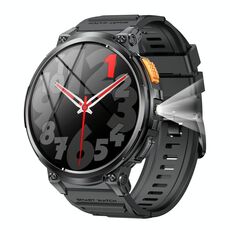 LEMFO K66 1.85 pollici Bluetooth Call Smart Watch, supporta la frequenza cardiaca / ossigeno nel sangue (nero)