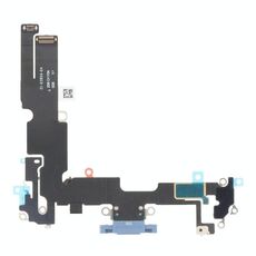 Per iPhone 14 Plus Cavo flessibile porta di ricarica originale (blu)