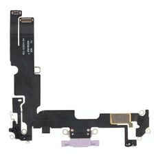Per iPhone 14 Plus Cavo flessibile porta di ricarica originale (viola)
