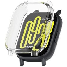 Per Redmi Watch 5 Lite Custodia protettiva per orologio in TPU elettrolitico a copertura totale (colore trasparente)
