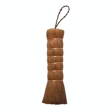 Pennello in fibra di palmaPennello per cerimonia del tè Attrezzi per la pulizia della casa, Stile: 22,5 cm Grande rotondo