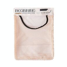 Borsa portaoggetti da cucina traspirante, grande capacità, borsa appesa per vari oggetti, sacchetto per la spazzatura (bianco)