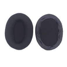 1 paio di cuscinetti auricolari in spugna di ricambio per cuffie Razer Opus X (rete nera)