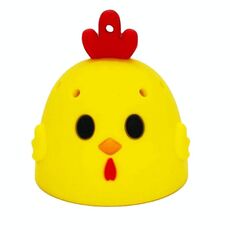 Utensili per la pulizia della cucina con lavatrice per uova Spazzola per la pulizia delle uova in silicone (giallo)