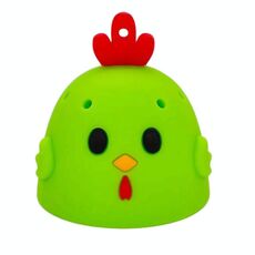 Utensili per la pulizia della cucina con lavatrice per uova Spazzola per la pulizia delle uova in silicone (verde)