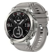 Orologio intelligente Bluetooth Talk Outdoor Contapassi Esercizio Frequenza cardiaca Monitoraggio del sonno (argento)