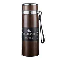 Tazza isolata in acciaio inossidabile 316 da 800 ml, grande capacità, thermos sottovuoto, portatile, per auto, bottiglia d'acqua isolata (caffè)