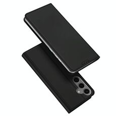 Per Samsung Galaxy S25+ 5G DUX DUCIS Skin Pro Series Custodia in pelle Flip per telefono (nero)
