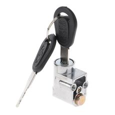 Serratura antifurto per scatola batteria veicolo elettrico con chiave per Suzuki (metallo)