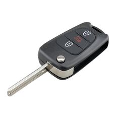 Per Hyundai/Kia 3 pulsanti pieghevole chiave auto guscio (chiave clacson)