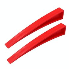 2 pezzi Strumento di riparazione ammaccature auto Supporto porta Clip Porta Bump Livellamento Cacciavite, Colore: Rosso