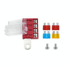 Blocco fusibile terminale batteria protezione accensione RV Yacht a 4 vie, specifiche: uno