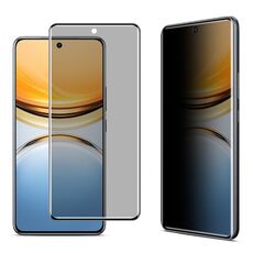 Per vivo Y300 Pro 5G imak 3D Curvo Privacy Schermo Intero Pellicola in Vetro Temperato