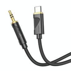 Cavo di conversione audio digitale da tipo C a 3,5 mm hoco UPA30 (nero)