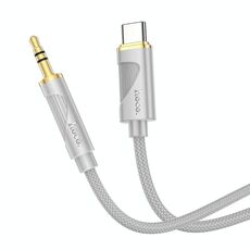 Cavo di conversione audio digitale da tipo C a 3,5 mm hoco UPA30 (grigio)