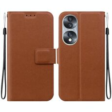 Per Honor 70 Custodia per telefono in pelle con fibbia magnetica ultra sottile (marrone)