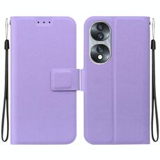 Per Honor 70 Custodia per telefono in pelle con fibbia magnetica ultrasottile (viola)