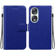 Per Honor 90 Custodia per telefono in pelle con fibbia magnetica ultrasottile (blu)