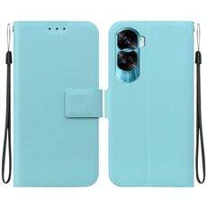 Per Honor 90 Lite Custodia per telefono in pelle con fibbia magnetica ultra sottile (verde)