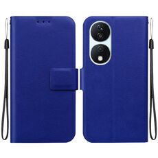 Per Honor X7b / Play 50 Plus Custodia per telefono in pelle con fibbia magnetica ultra sottile (blu)