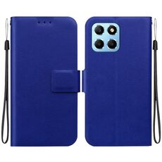 Per Honor X8 5G Custodia per telefono in pelle con fibbia magnetica ultrasottile (blu)