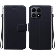 Per Honor X8a Custodia per telefono in pelle con fibbia magnetica ultra sottile (nero)