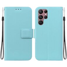 Per Samsung Galaxy S22+ 5G Custodia per telefono in pelle con fibbia magnetica ultrasottile (verde)