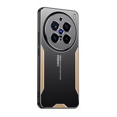 Per vivo X200 Pro Blade Series Custodia per telefono in metallo ibrida in TPU (oro)
