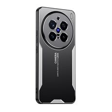 Per vivo X200 Pro Blade Series TPU Hybrid Metal Phone Case (Argento)