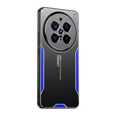Per vivo X200 Pro Blade Series TPU Hybrid Metal Phone Case (Blu)