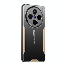 Per vivo X200 Pro mini Blade Series TPU Hybrid Metal Phone Case (oro)