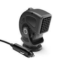 Riscaldatore portatile per auto, piccolo ventilatore, sbrinatore, colore: 12 V nero