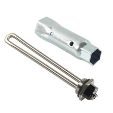 Elemento riscaldante per scaldabagno per camper, specifiche: tubo riscaldante da 120 V + manicotto