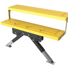Supporto per pedana per camper, piede pieghevole, stabilizzatore, jack