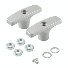Kit maniglia prolunga valvola di scarico rifiuti RV (kit maniglia 2 paia)