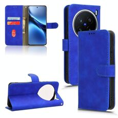 Per vivo X200 Pro 5G Custodia in pelle magnetica con chiusura magnetica (blu)