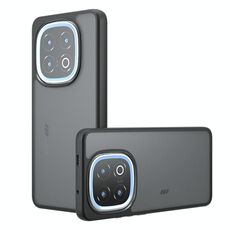 Per vivo iQOO 13 Armor Big Pore PC Hybrid TPU Custodia per telefono (nero satinato)